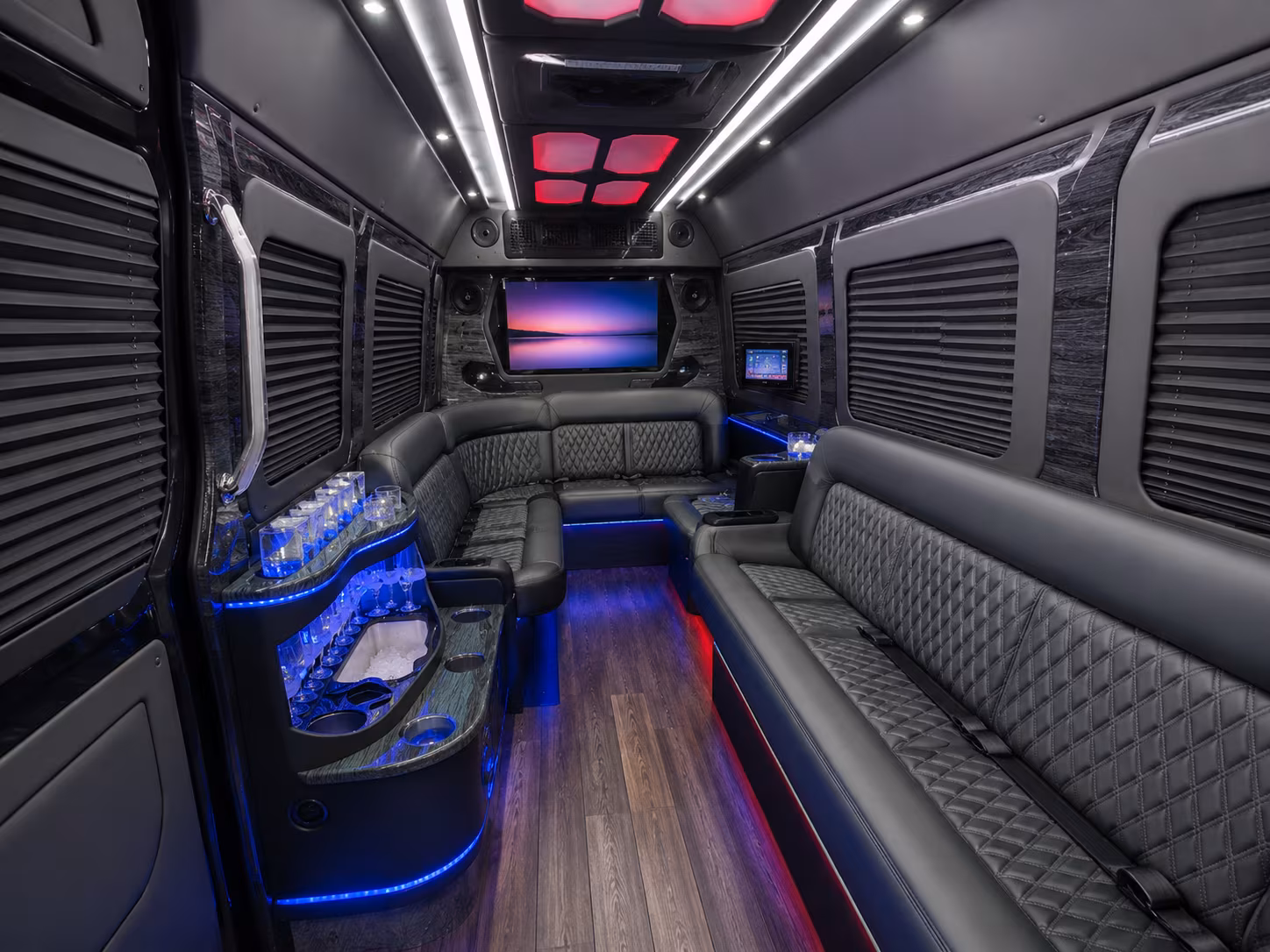 Chandler Airport Shuttle & Transportation party bus exterior