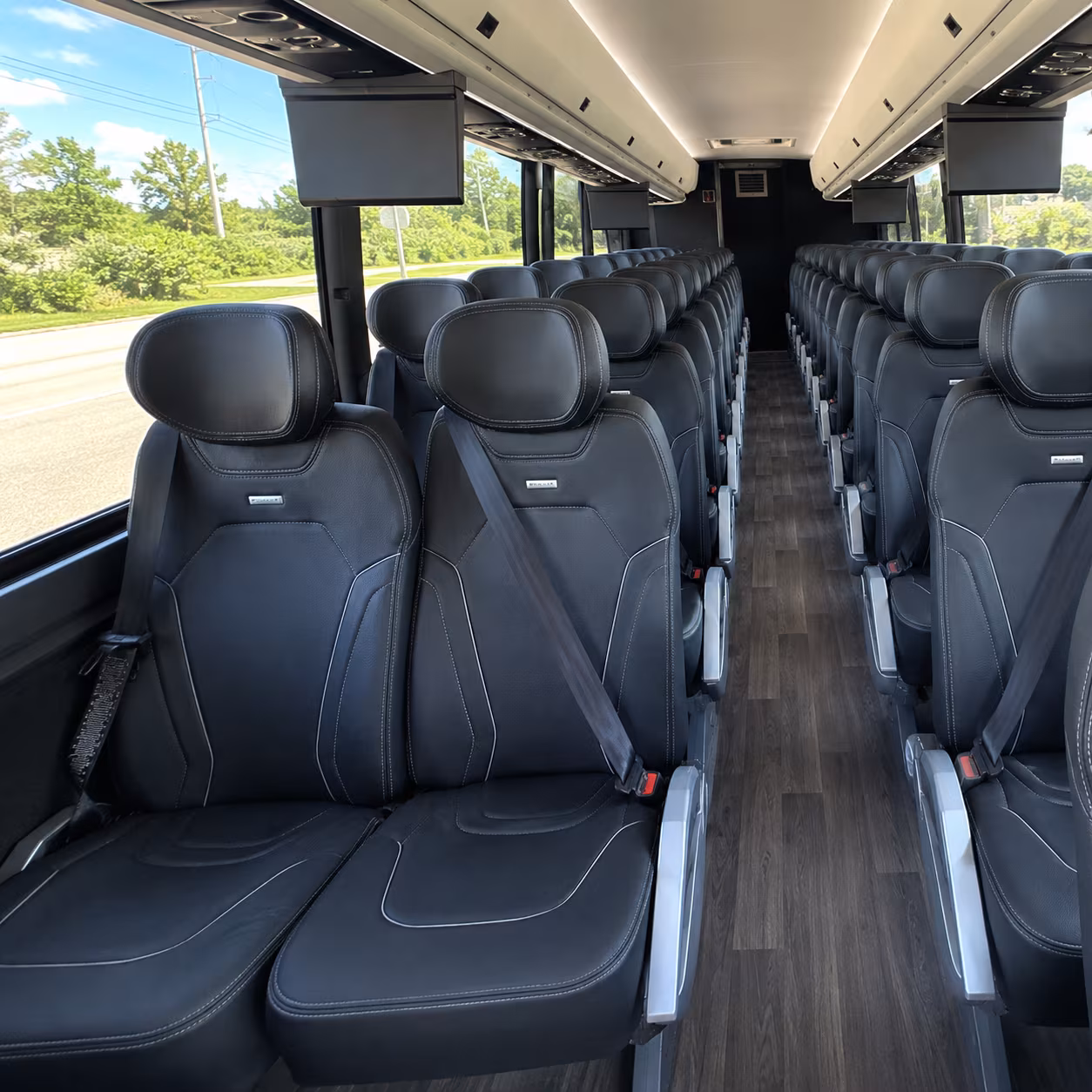 Chandler Airport Shuttle & Transportation party bus interior
