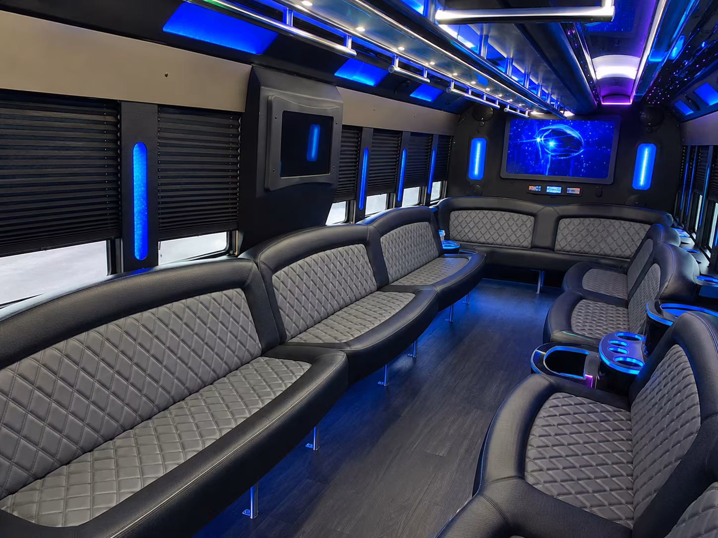 Chandler Bachelor & Bachelorette Transportation party bus exterior
