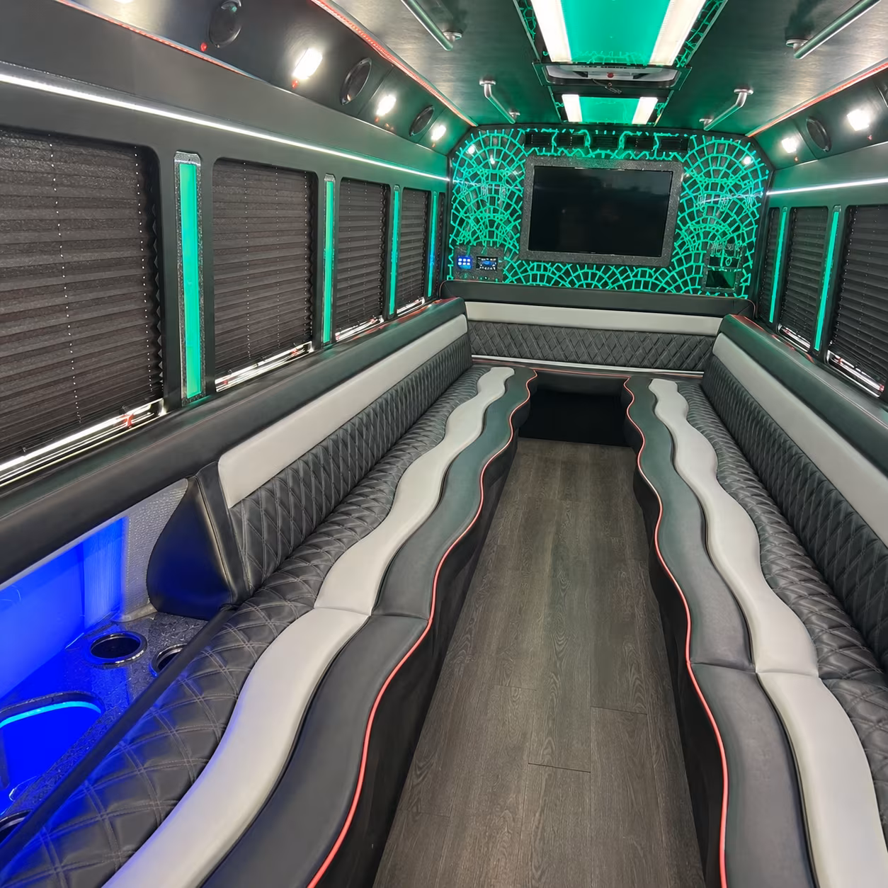 Chandler Bachelor & Bachelorette Transportation party bus exterior
