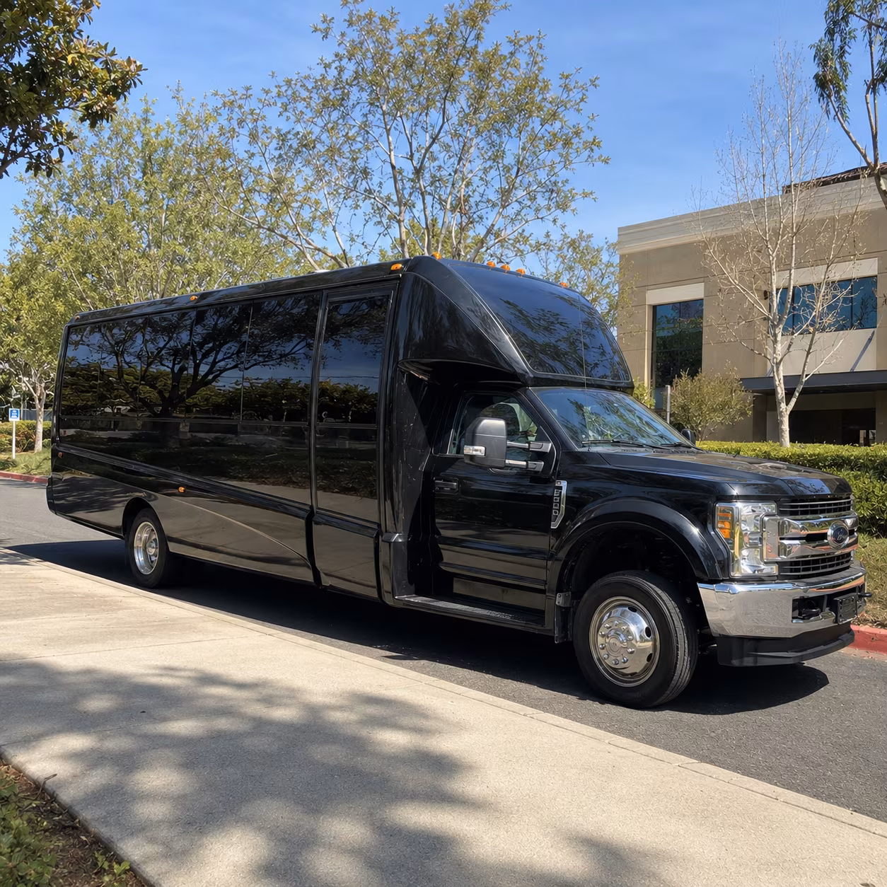 Chandler Birthday, Sweet 16, & Quinceañera Transportation party bus interior