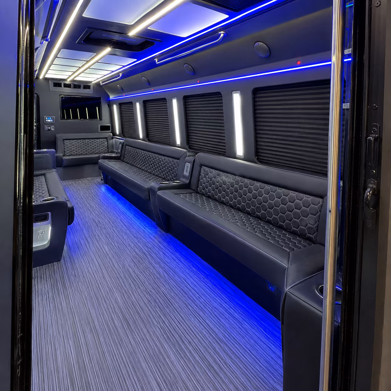 Chandler Concert & Music Festival Transportation party bus exterior
