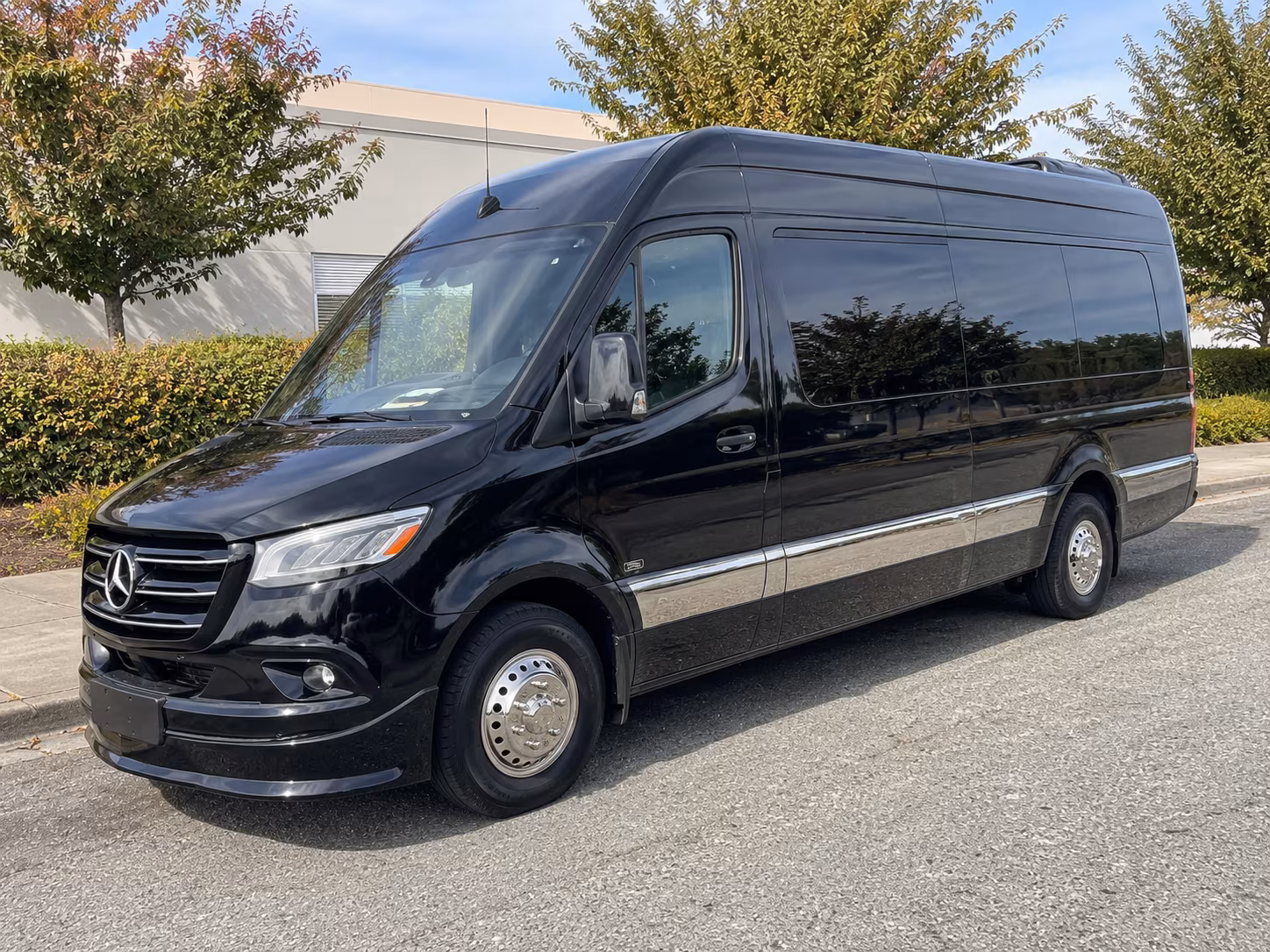 Chandler Corporate Transportation party bus exterior