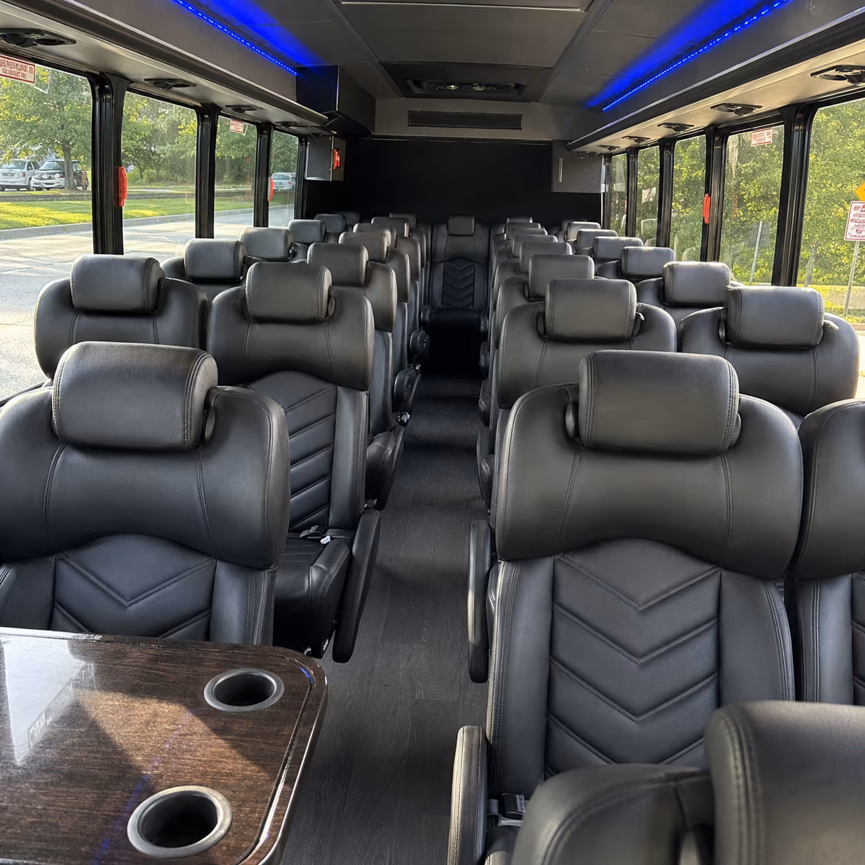 Chandler Corporate Transportation party bus exterior