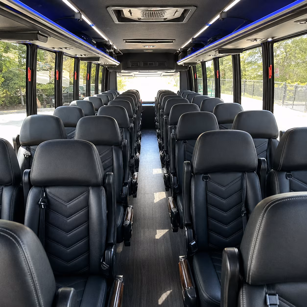 Chandler Corporate Transportation party bus exterior