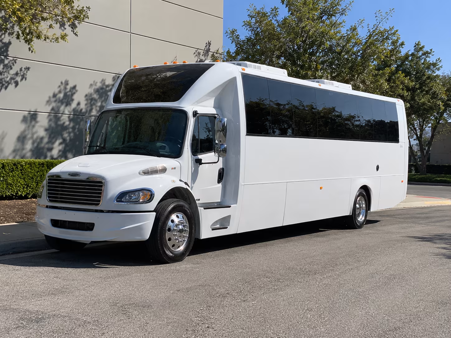 Chandler Private Event Transportation party bus exterior