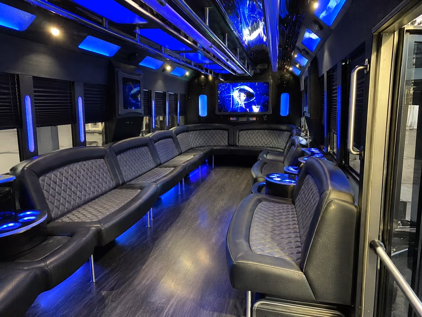 Chandler Private Event Transportation onboard seating