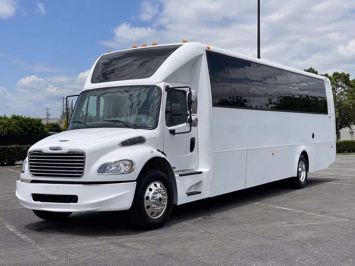 Chandler Prom & Homecoming Transportation party bus exterior