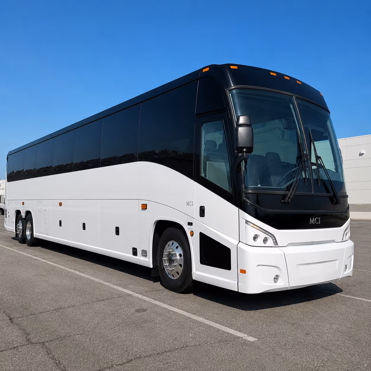 Chandler School Event Transportation party bus exterior