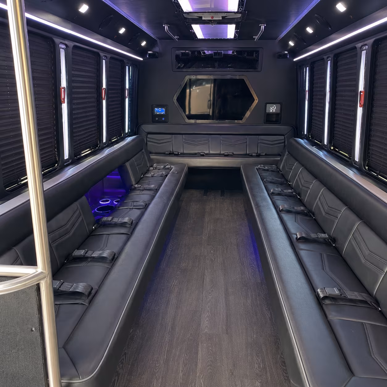 Chandler Sporting Event Transportation party bus exterior