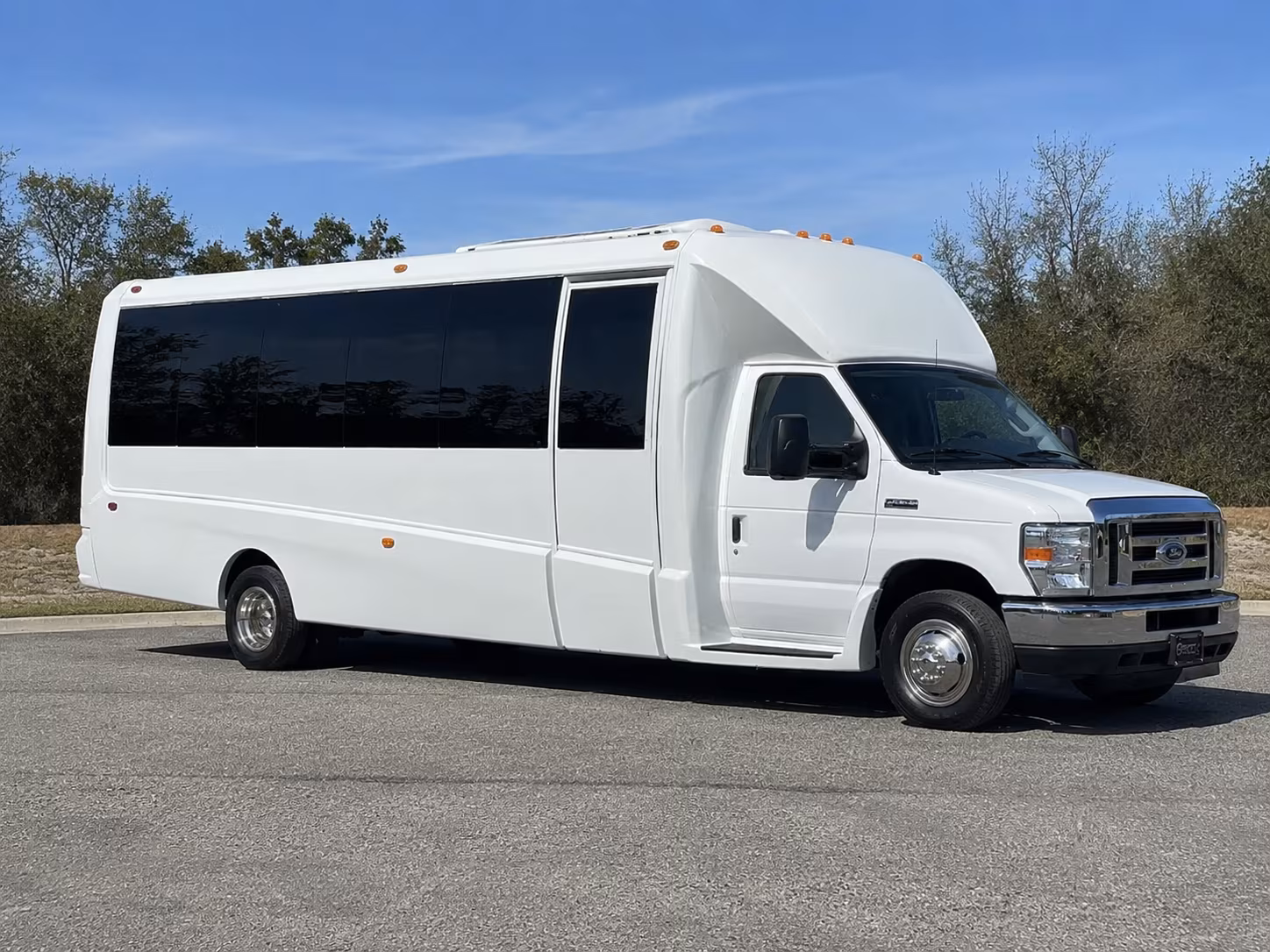 Chandler Sporting Event Transportation party bus interior