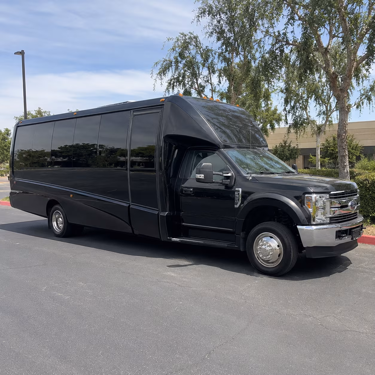 Passenger seating aboard a party bus rental serving Chandler
