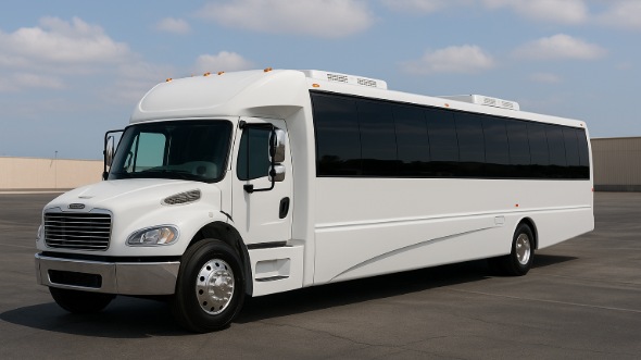 Exterior of Charter Bus Company Tempe's 20 Passenger Party Bus in Tempe
