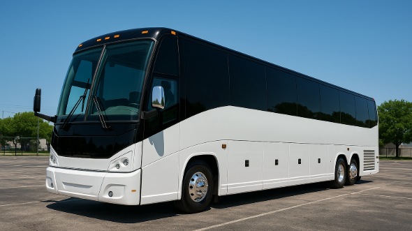 Exterior of Charter Bus Company Gilbert's 40 Passenger Party Bus in Gilbert