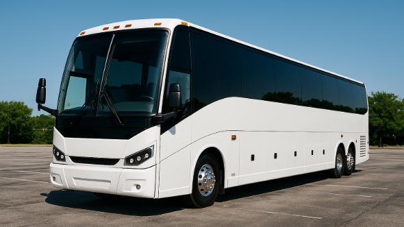 Exterior of Charter Bus Company Chandler's 48 Passenger Charter Bus in Chandler