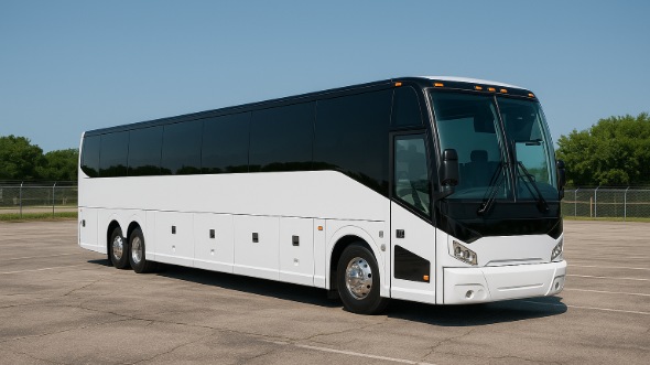 Exterior of Charter Bus Company Scottsdale's 50 Passenger Party Bus in Scottsdale